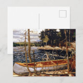 Tom Thomson - The Canoe Postkarte (Vorne/Hinten)