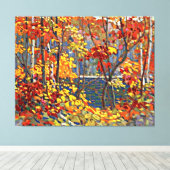 Tom Thomson - The Pool, beliebtes Gemälde, Leinwanddruck (Insitu (Holzboden))