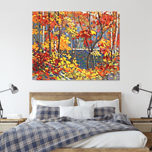 Tom Thomson - The Pool, beliebtes Gemälde, Leinwanddruck (Insitu (Schlafzimmer))