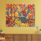 Tom Thomson - The Pool, beliebtes Gemälde, Leinwanddruck (Insitu (Wohnzimmer))