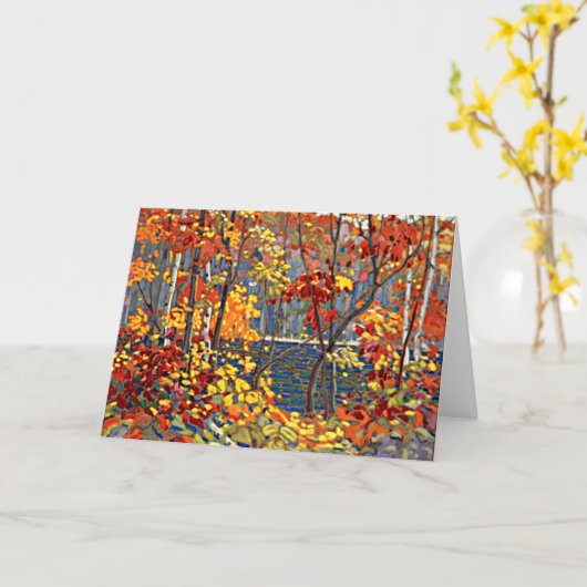 Tom Thomson - The Pool Karte (Gelbe Blume)