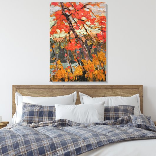 Tom Thomson - Twisted Maple Leinwanddruck (Insitu (Schlafzimmer))