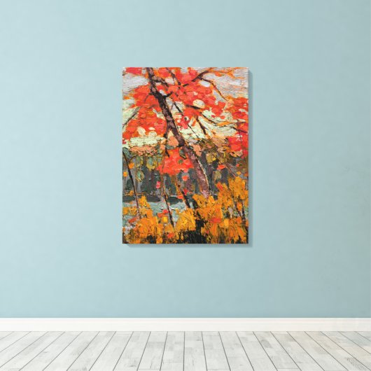 Tom Thomson - Twisted Maple Leinwanddruck (Insitu (Holzboden))