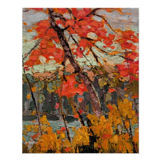 Tom Thomson - Twisted Maple Poster (Vorderseite)