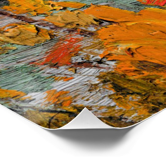 Tom Thomson - Twisted Maple Poster (Ecke)