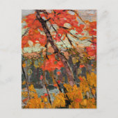 Tom Thomson - Twisted Maple Postkarte (Vorderseite)