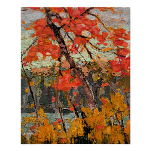 Tom Thomson - Verdrehter Ahorn Poster