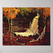 Tom Thomson - Waldwasserfall Poster (Vorne)