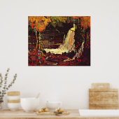 Tom Thomson - Waldwasserfall Poster (Küche)