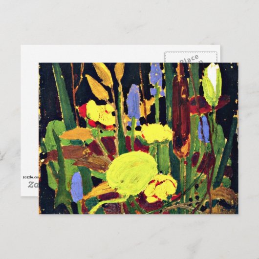 Tom Thomson - Wasser-Blume - 1915 Postkarte (Vorne/Hinten)