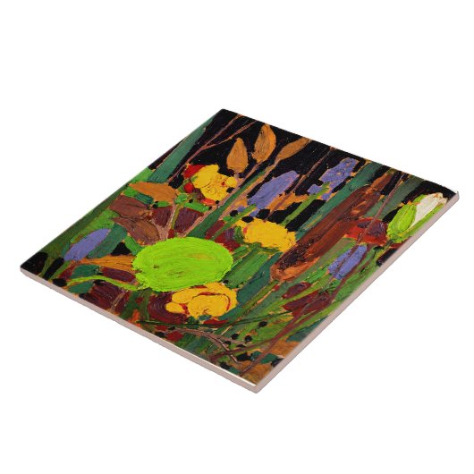 Tom Thomson - Wasser - Blume Fliese (Seite)