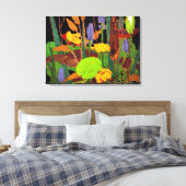 Tom Thomson - Wasser - Blume Leinwanddruck (Insitu (Schlafzimmer))
