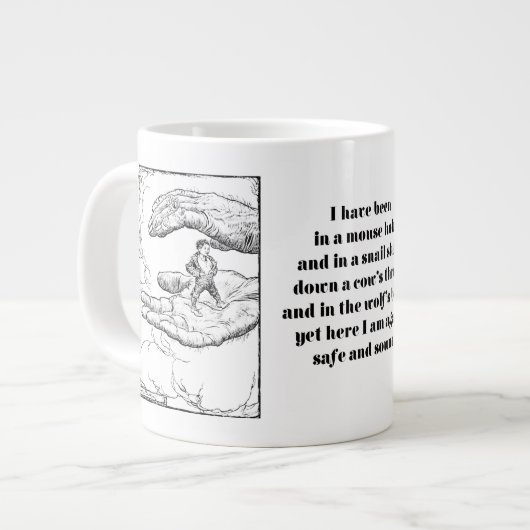 Tom Thumb Tasse (Vorderseite Links)