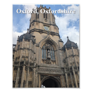 Tom Tower - Christ Church, Oxford Fotodruck