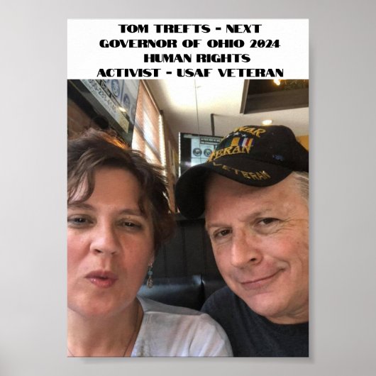 Tom Trefts for Ohio Governor 2024 Poster (Vorne)