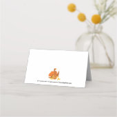 Tom Türkei-Platzkarte Platzkarte (Rückseite)