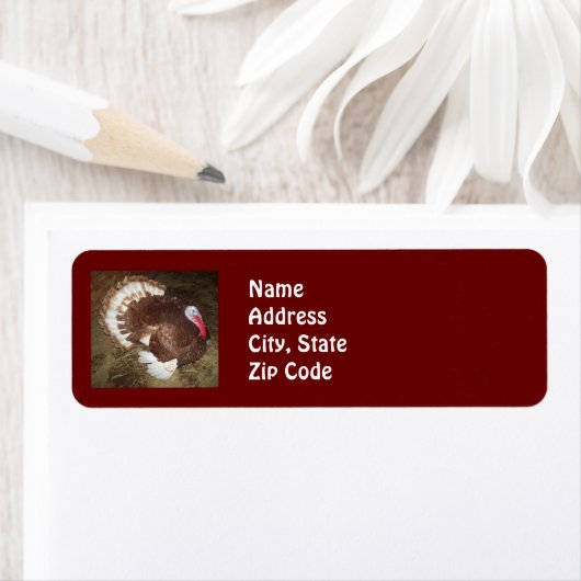 Tom Turkey Address Labels (Insitu)