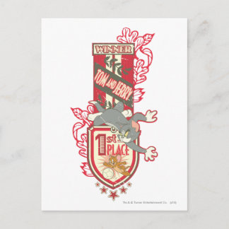 Tom und Jerry 1. Platz 1 Postkarte