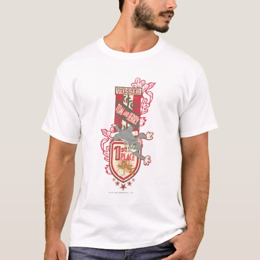 Tom und Jerry 1. Platz 1 T-Shirt (Vorderseite)