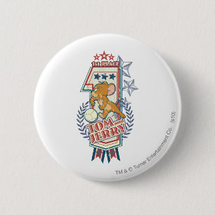 Tom und Jerry 1. Platz 2 Button