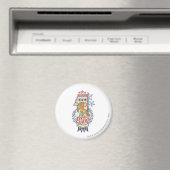 Tom und Jerry 1. Platz 2 Magnet (In Situ (Geschirrspüler))