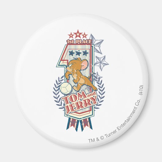 Tom und Jerry 1. Platz 2 Magnet (Vorne)