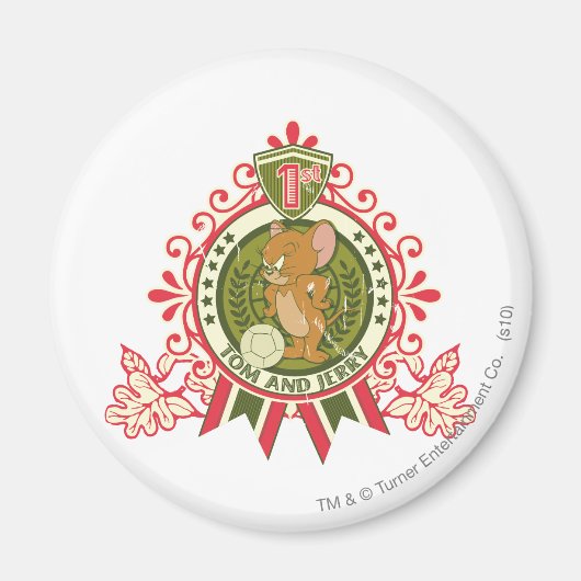 Tom und Jerry 1. Platz 3 Magnet (Vorne)