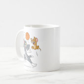 Tom und Jerry Basketball 1 Kaffeetasse (Vorderseite Links)
