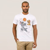 Tom und Jerry Basketball 1 T-Shirt (Vorne ganz)