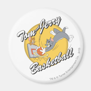 Tom und Jerry Basketball 2 Magnet