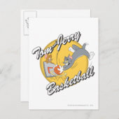 Tom und Jerry Basketball 2 Postkarte (Vorne/Hinten)