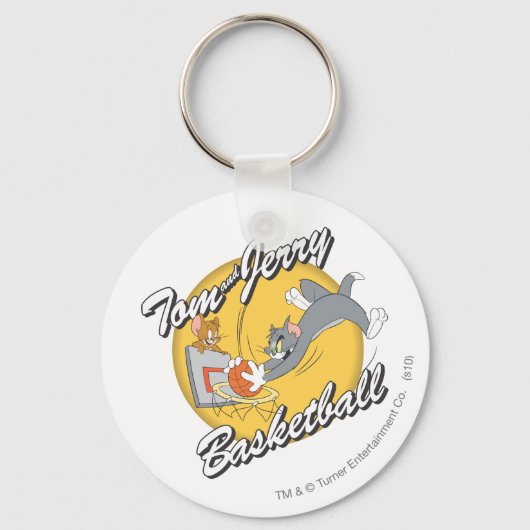 Tom und Jerry Basketball 2 Schlüsselanhänger (Vorderseite)