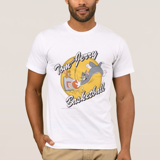 Tom und Jerry Basketball 2 T-Shirt (Vorderseite)