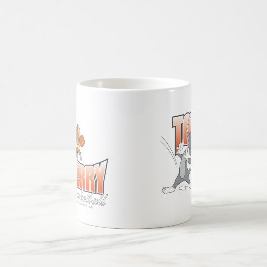 Tom und Jerry Basketball 3 Kaffeetasse (Mittel)