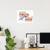 Tom und Jerry Basketball 3 Poster (Heimbüro)