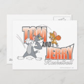 Tom und Jerry Basketball 3 Postkarte (Vorne/Hinten)
