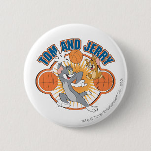 Tom und Jerry Basketball 4 Button