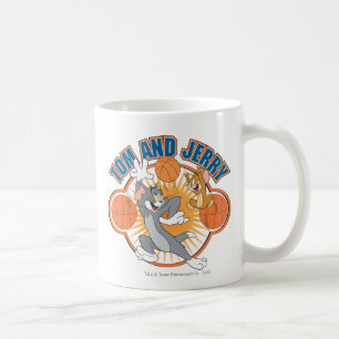 Tom und Jerry Basketball 4 Kaffeetasse