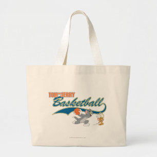 Tom- und Jerry-Basketball 5 Jumbo Stoffbeutel