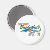 Tom und Jerry Basketball 5 Magnet (Vorderseite/Rückseite)
