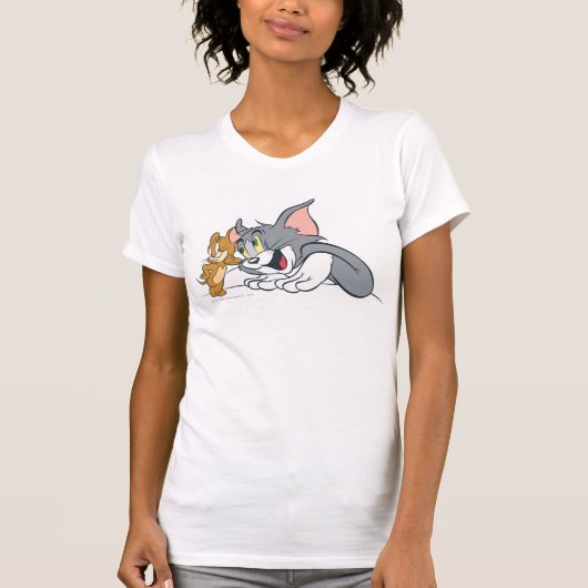 Tom und Jerry Best Buds T-Shirt (Vorderseite)
