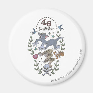 Tom und Jerry bey den Meister 2 Magnet