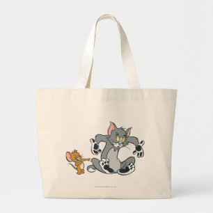 Tom und Jerry Black Paw Cat Jumbo Stoffbeutel