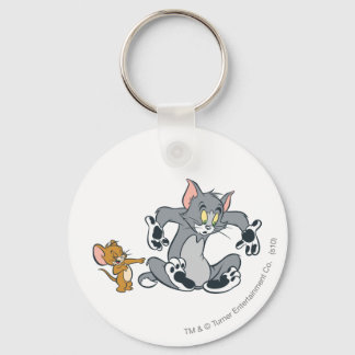 Tom und Jerry Black Paw Cat Schlüsselanhänger