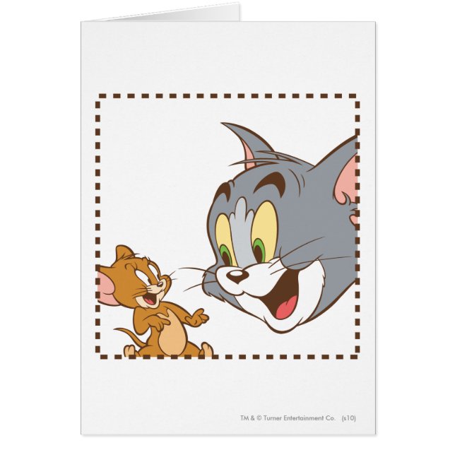 Tom und Jerry Briefmarke (Vorne)