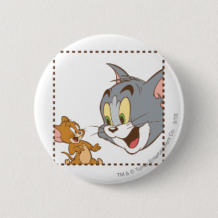 Tom und Jerry Briefmarke Button