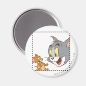 Tom und Jerry Briefmarke Magnet (Vorderseite/Rückseite)