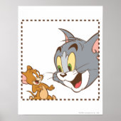 Tom und Jerry Briefmarke Poster (Vorne)