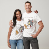 Tom und Jerry Briefmarke T-Shirt (Unisex)