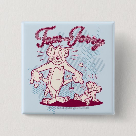Tom und Jerry Broke Button (Vorderseite)